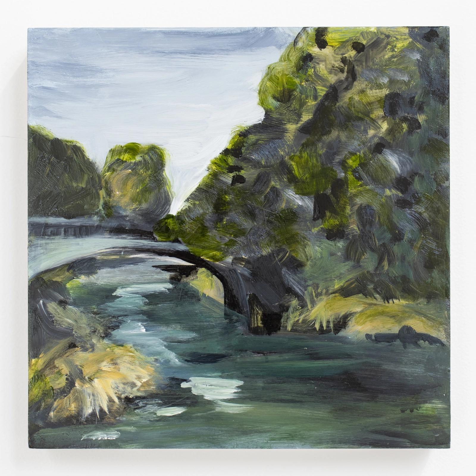 Late Afternoon, 2025 - painting by Rebecca J Spence
