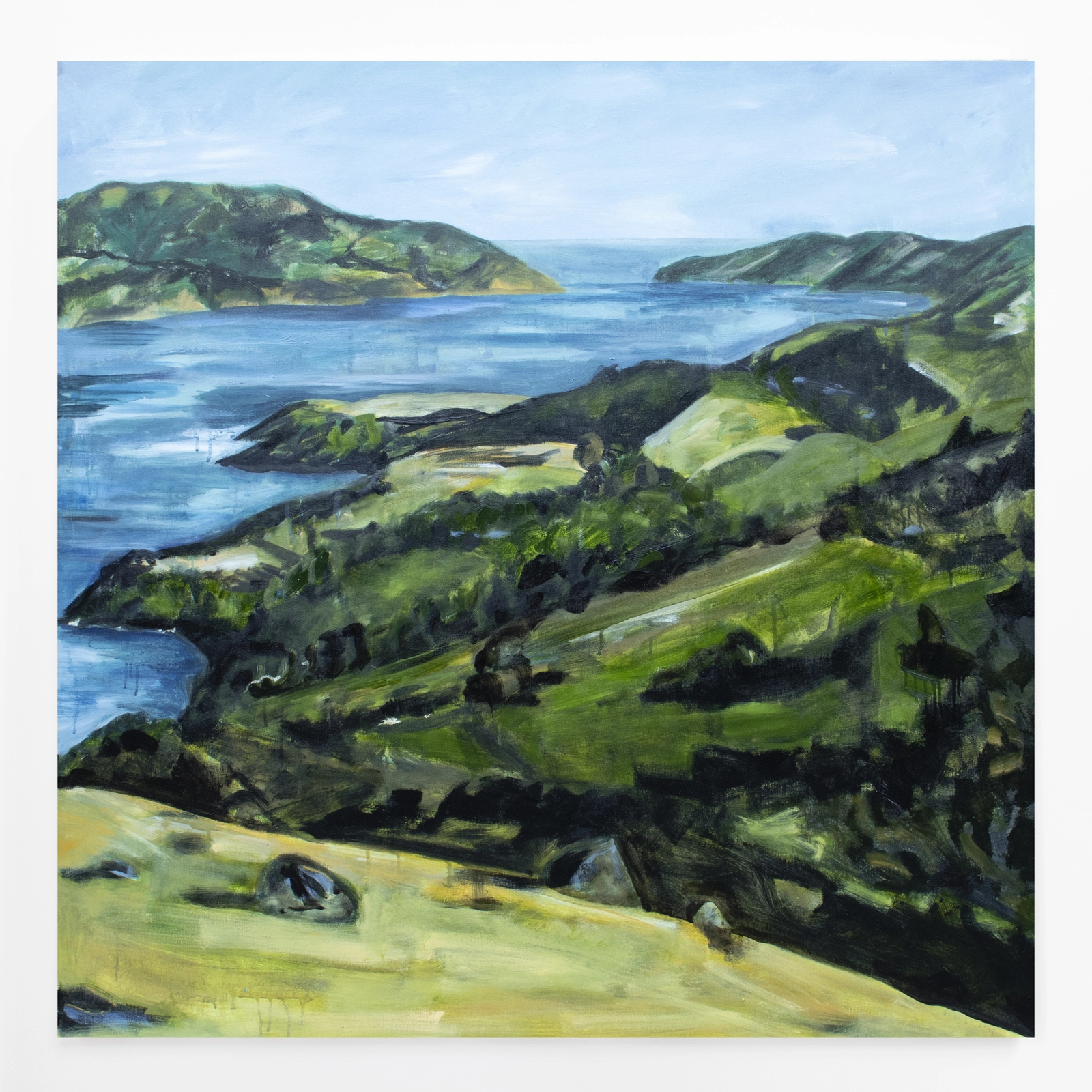 Sunday Drive, 2025 - painting by Rebecca J Spence
